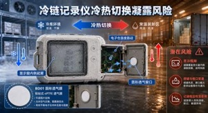 Cold-chain temperature recorder cover