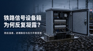 轨旁信号箱进潮怎么排查？G1/4金属透气阀别装在积水区 封面图