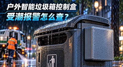 户外智能垃圾箱受潮后报警封面场景图